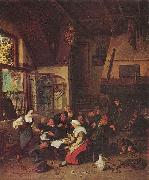 Cornelis Dusart, Tavern Scene